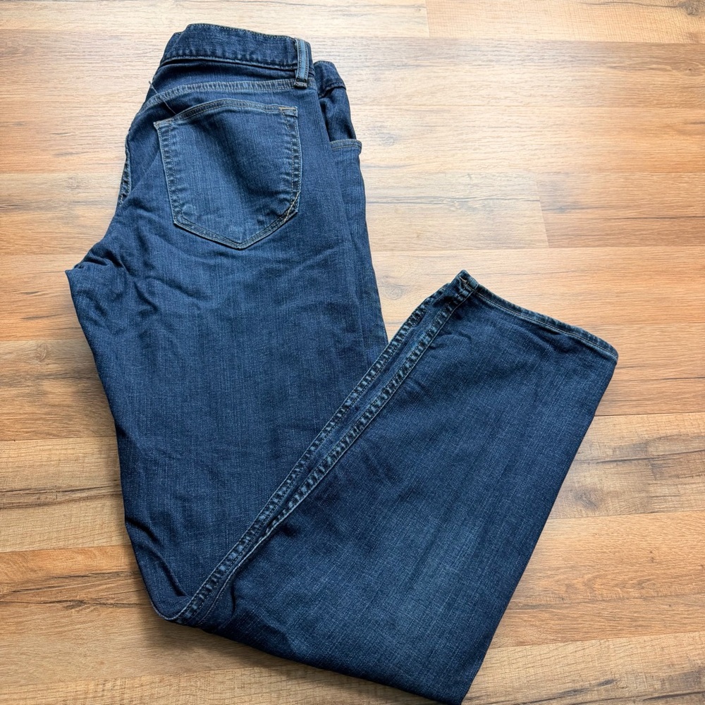 Banana Republic Men's 31W 30L Straight Athletic Jeans blue Cotton Denim - Picture 2 of 9